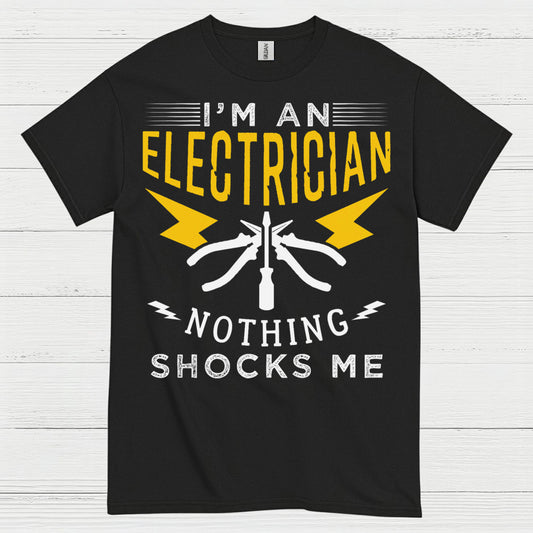 Electrician Nothing Shocks Me T Shirt