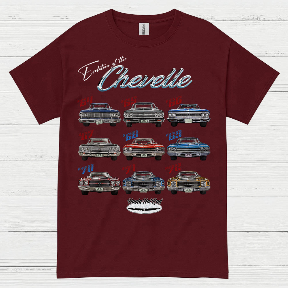Evolution Of The Chevelle T Shirt