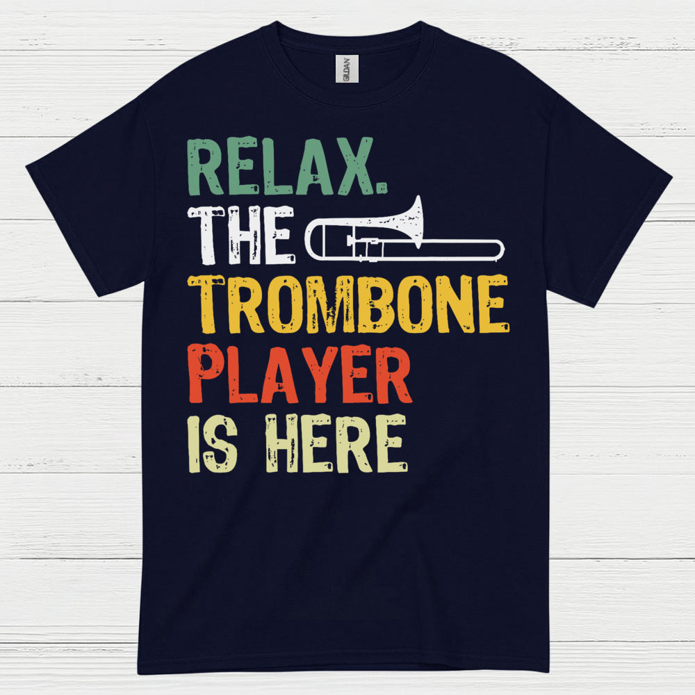 Relax Trombone Player Funny T Shirt