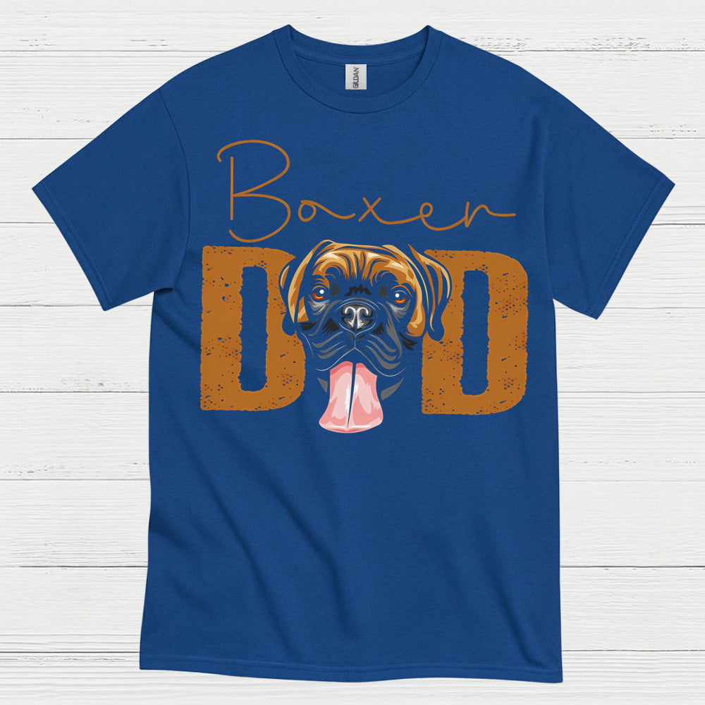 Boxer Dad Funny T Shirt