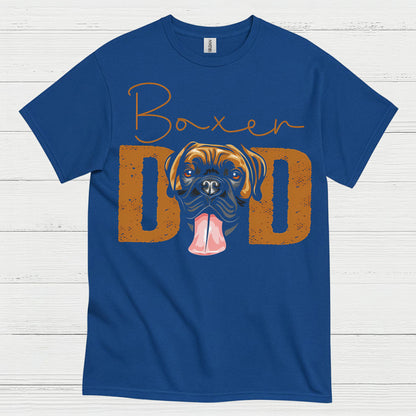 Boxer Dad Funny T Shirt