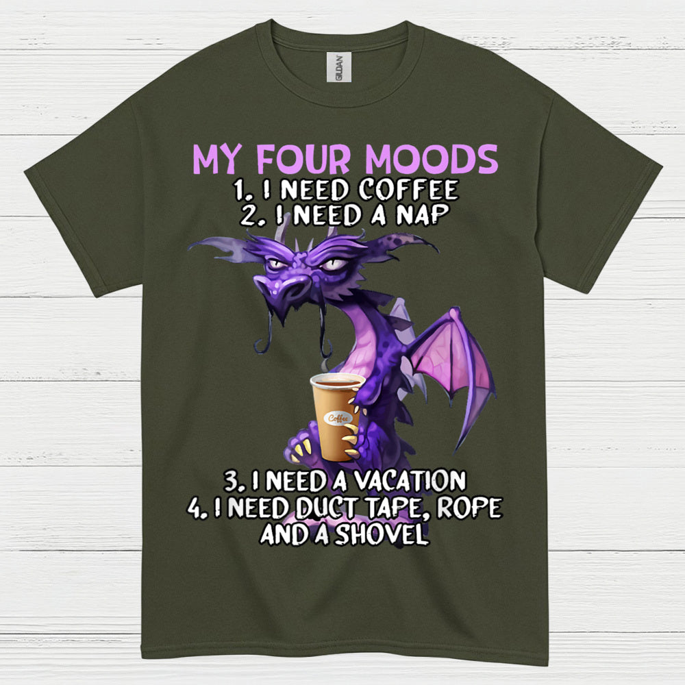 My Four Moods Dragon T Shirt