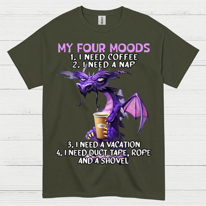 My Four Moods Dragon T Shirt
