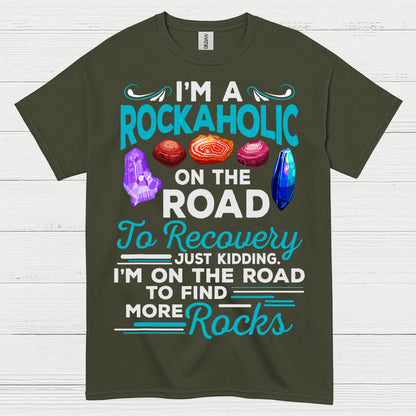 Rockaholic On The Road T Shirt