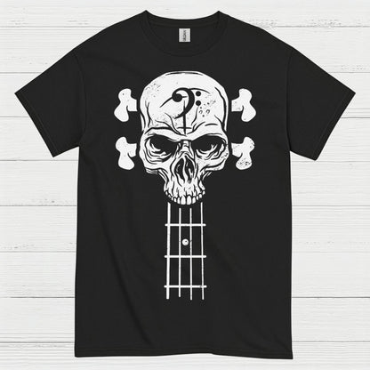 Bass Skull Guitar T Shirt