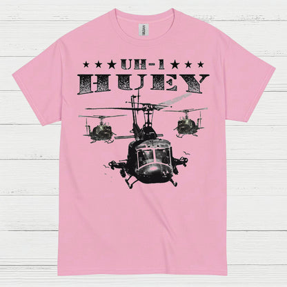 UH-1 Huey Helicopter Veteran T Shirt