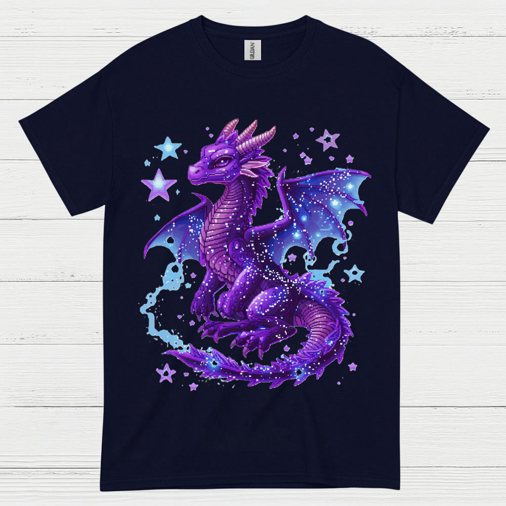 Galaxy Purple Dragon T Shirt