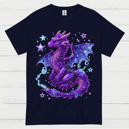 Galaxy Purple Dragon T Shirt