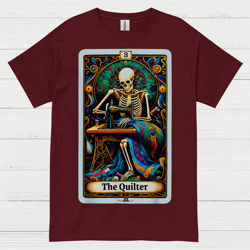 The Quilter Tarot Art T Shirt