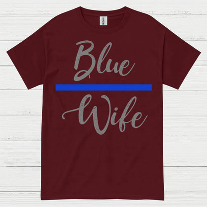Blue Wife Thin Blue Line T Shirt