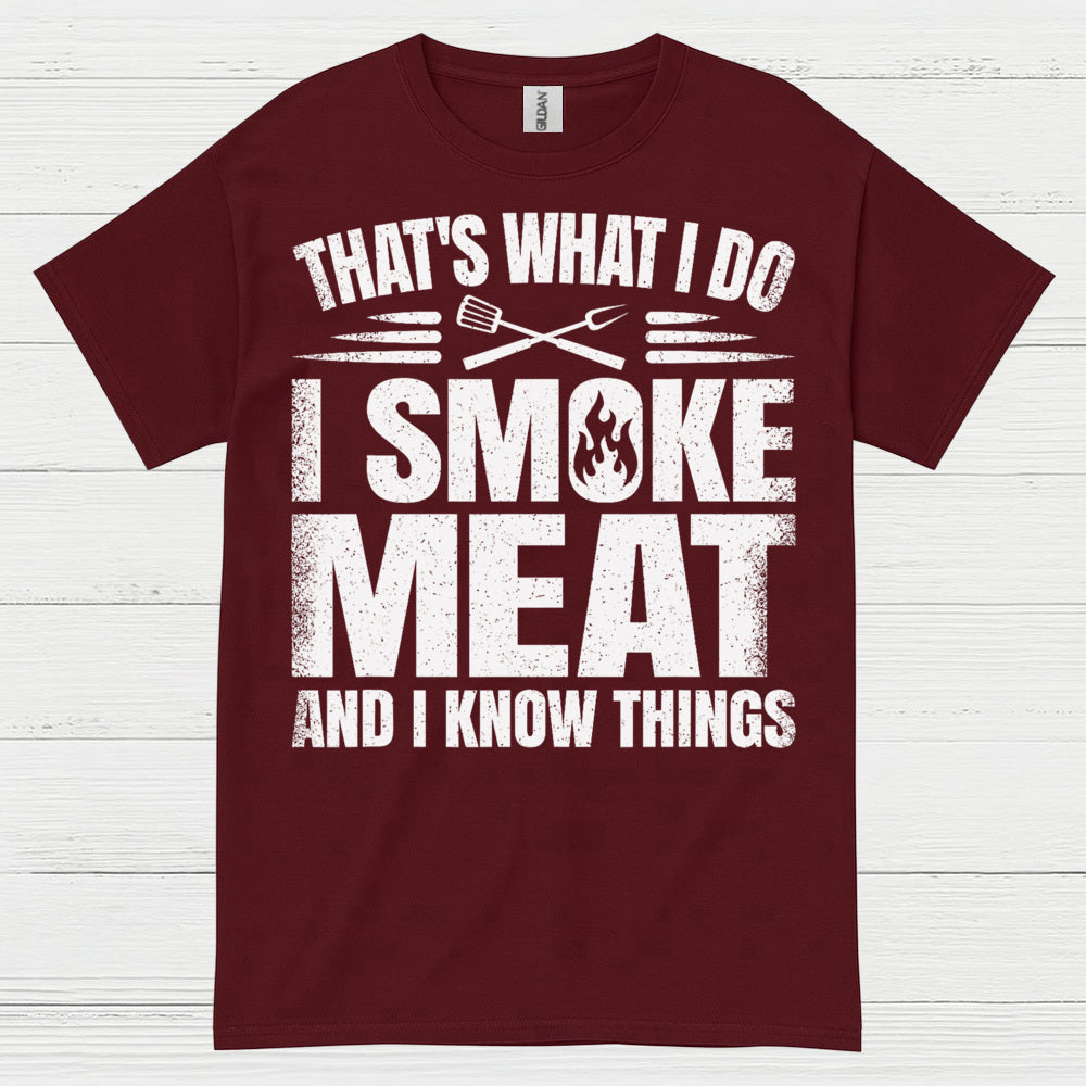 BBQ Master Smoke Meat T Shirt