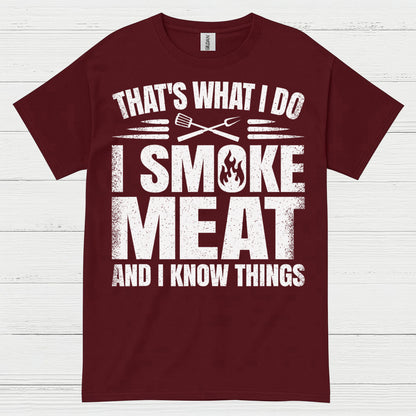 BBQ Master Smoke Meat T Shirt
