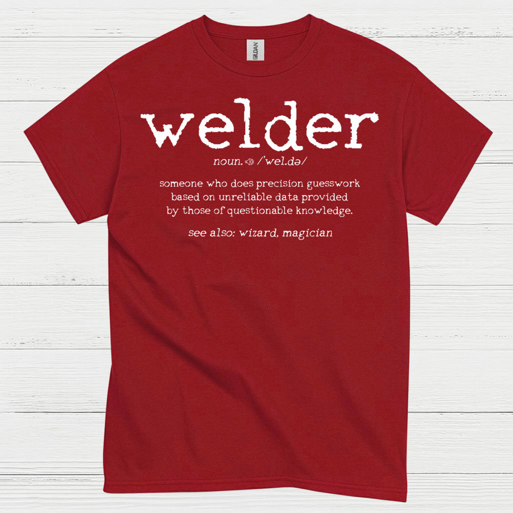 Welder Definition Funny Welding T Shirt