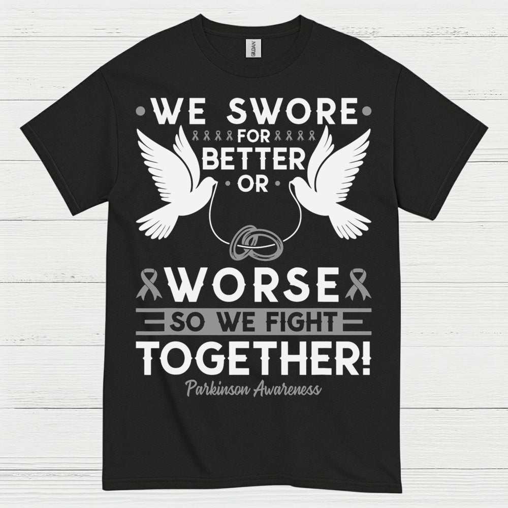 We Fight Together Parkinsons Awareness T Shirt