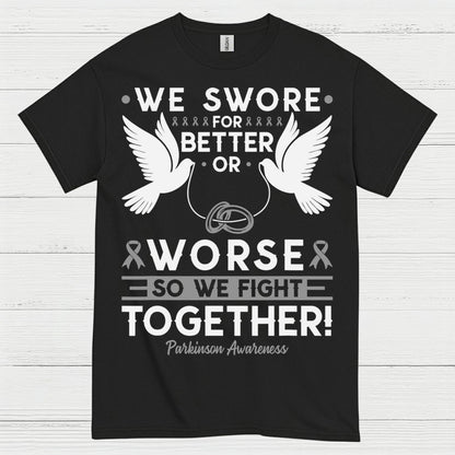 We Fight Together Parkinsons Awareness T Shirt