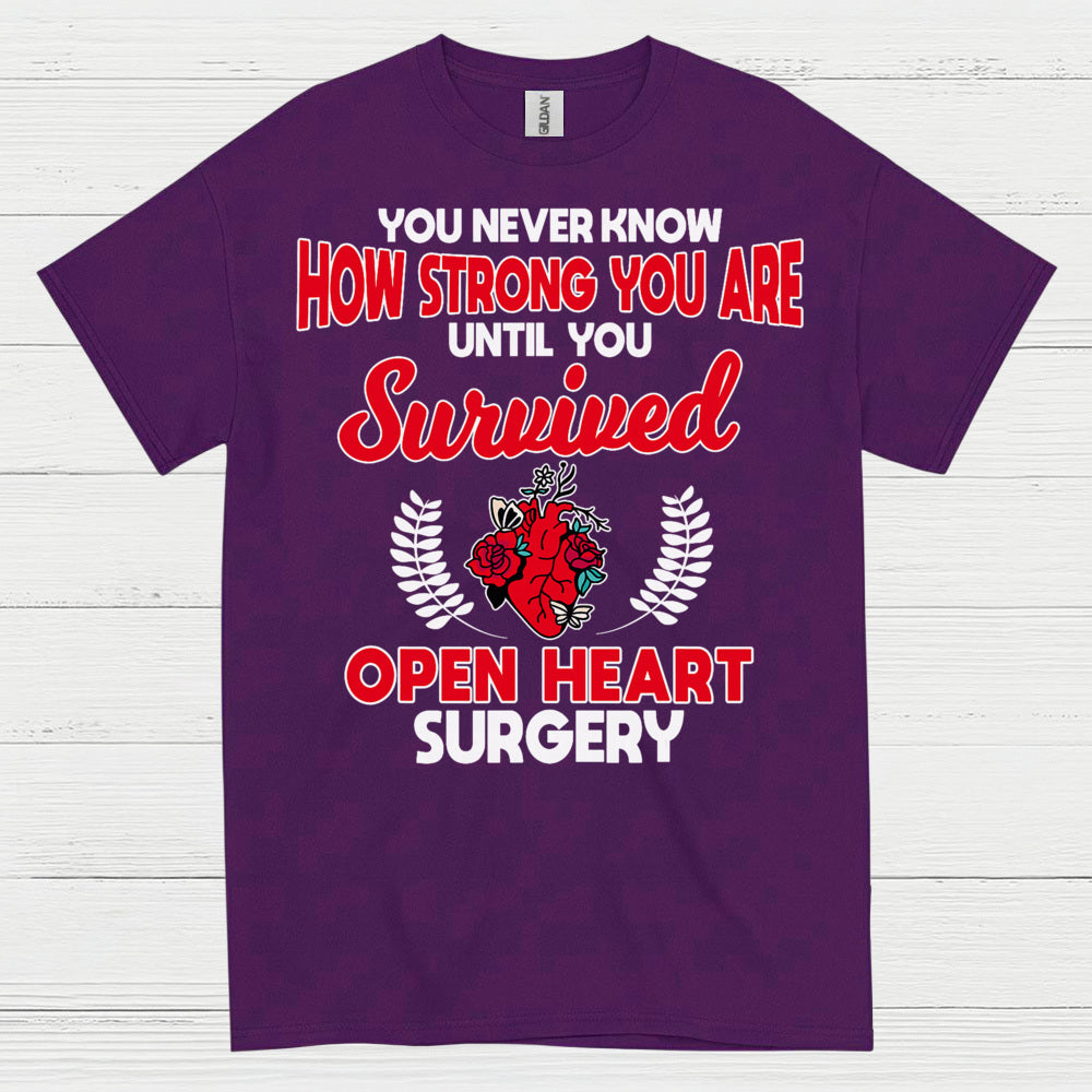 Survived Open Heart Surgery T Shirt