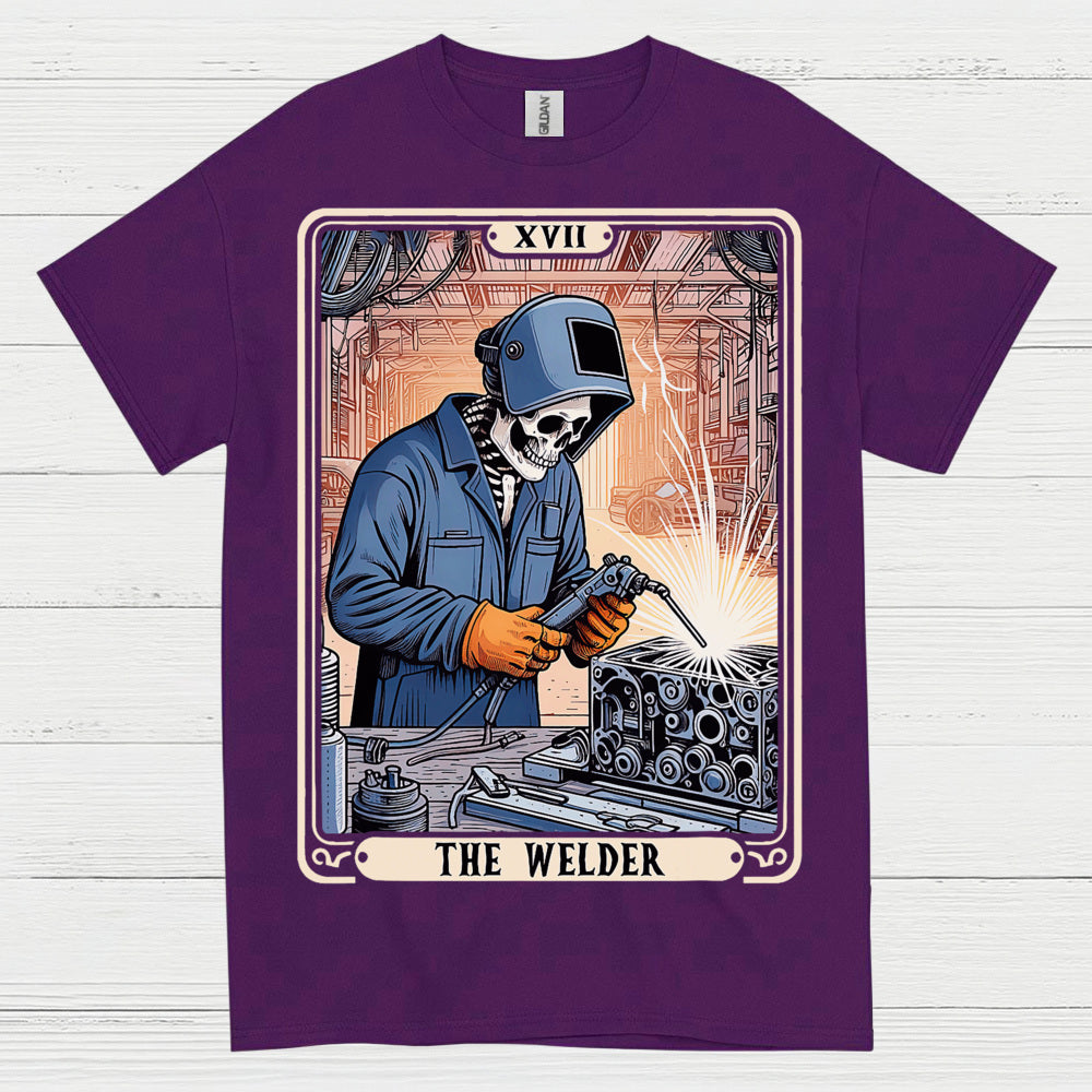 The Welder Tarot Card T Shirt