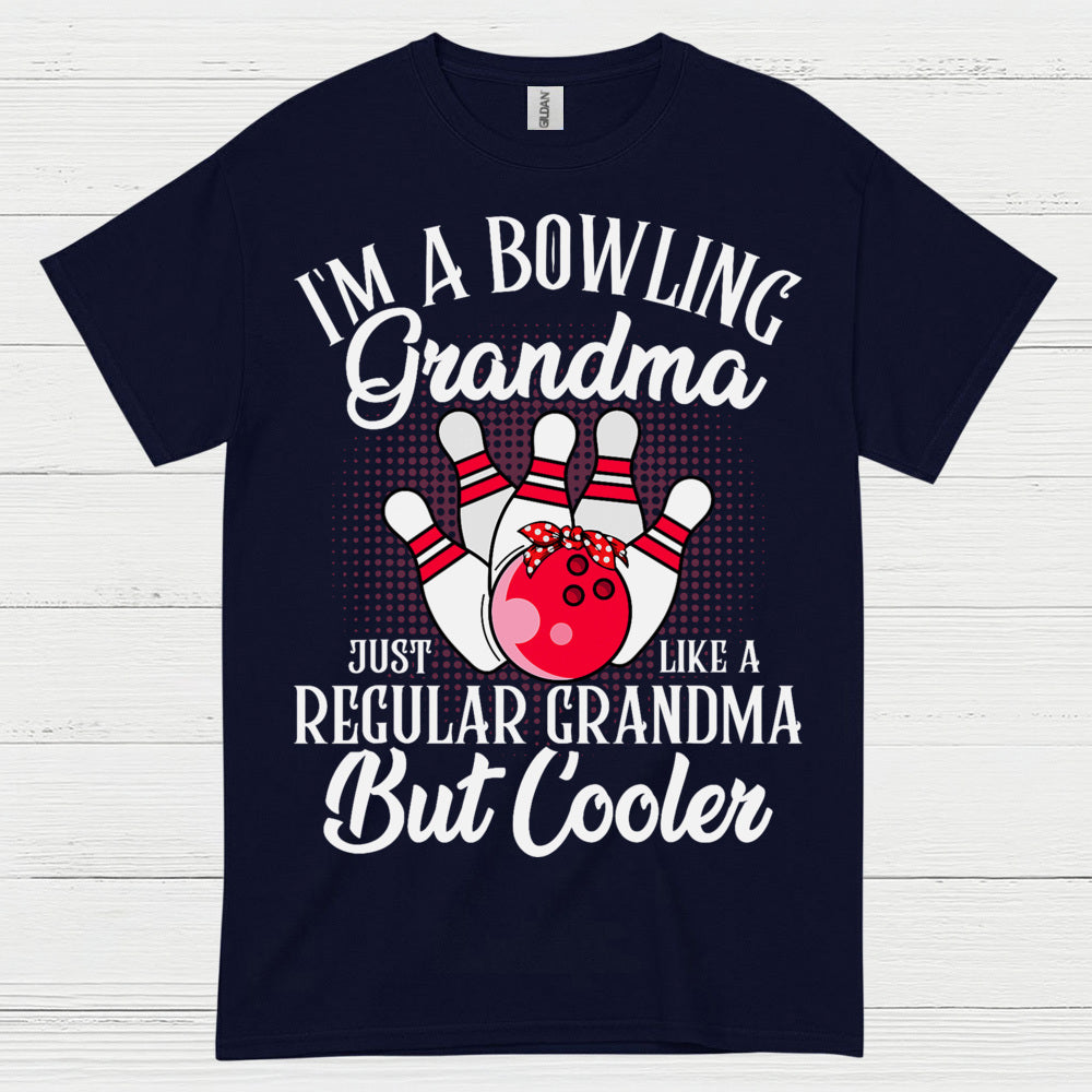 Bowling Grandma But Cooler T Shirt