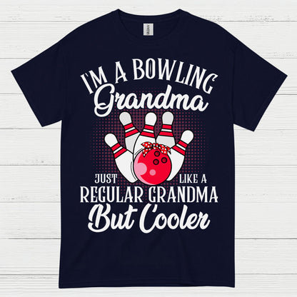 Bowling Grandma But Cooler T Shirt