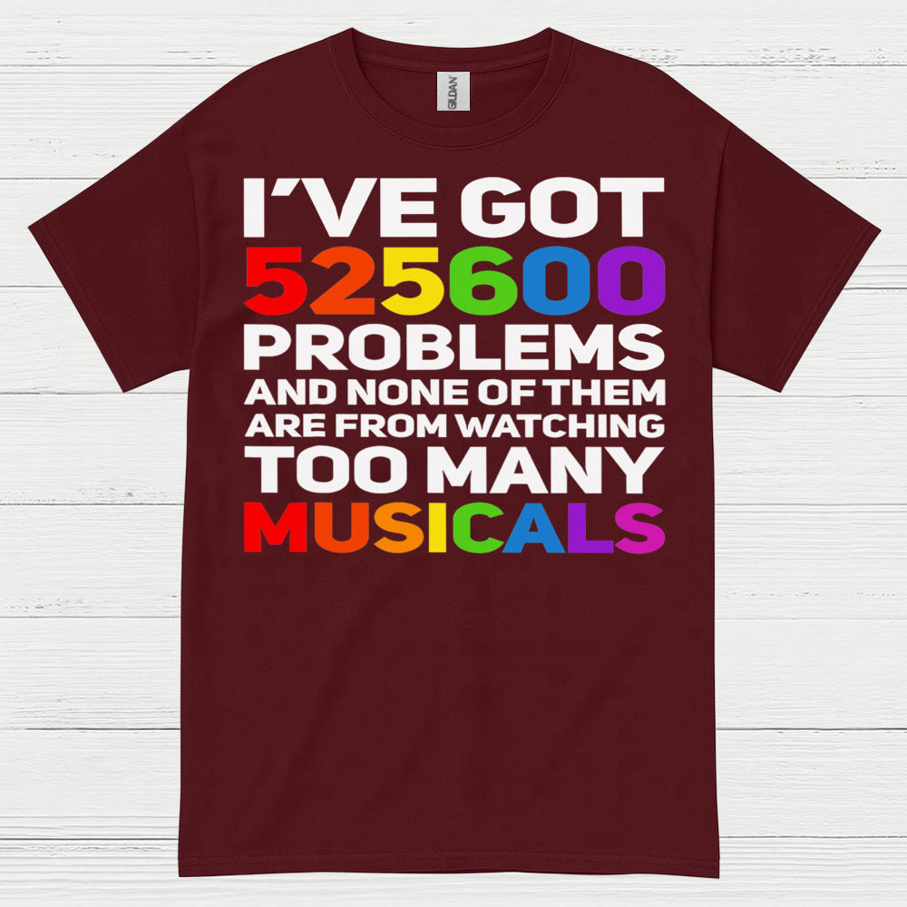 I’ve Got 525600 Problems Musical T Shirt