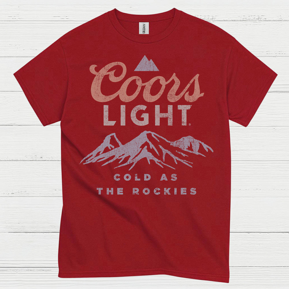 Cold As The Rockies Beer T Shirt