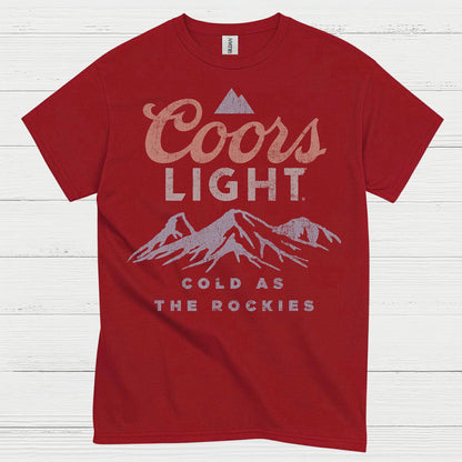 Cold As The Rockies Beer T Shirt