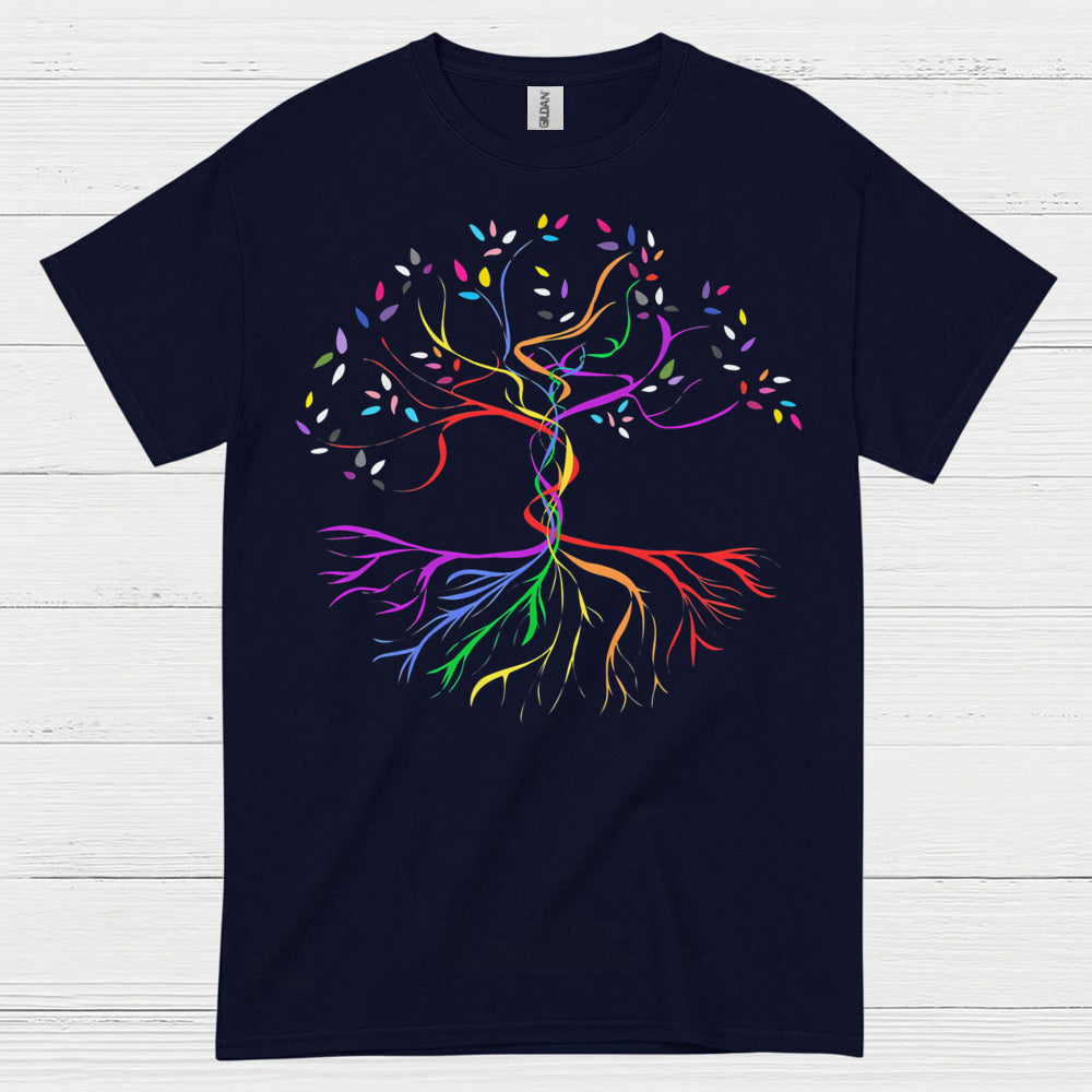 Rainbow Tree of Life T Shirt