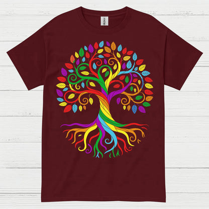 Pride Roots Of Life Tree T Shirt