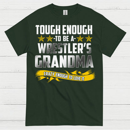 Tough Enough Wrestler Grandma T Shirt