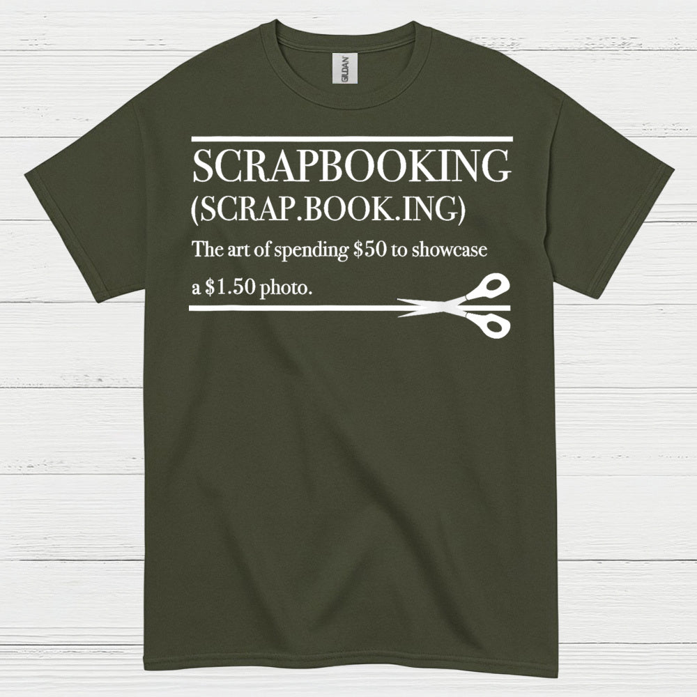 Funny Scrapbooking Definition Craft Lover T Shirt