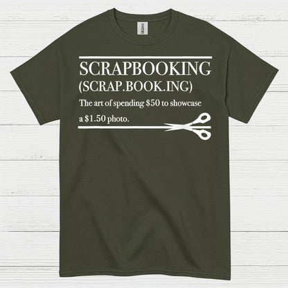 Funny Scrapbooking Definition Craft Lover T Shirt