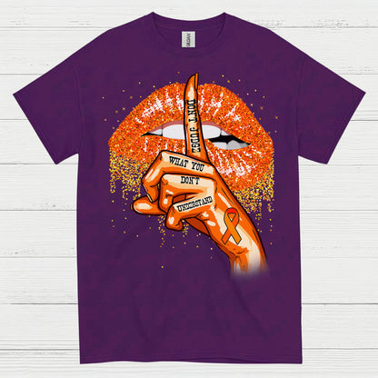 Silent Strength Multiple Sclerosis T Shirt