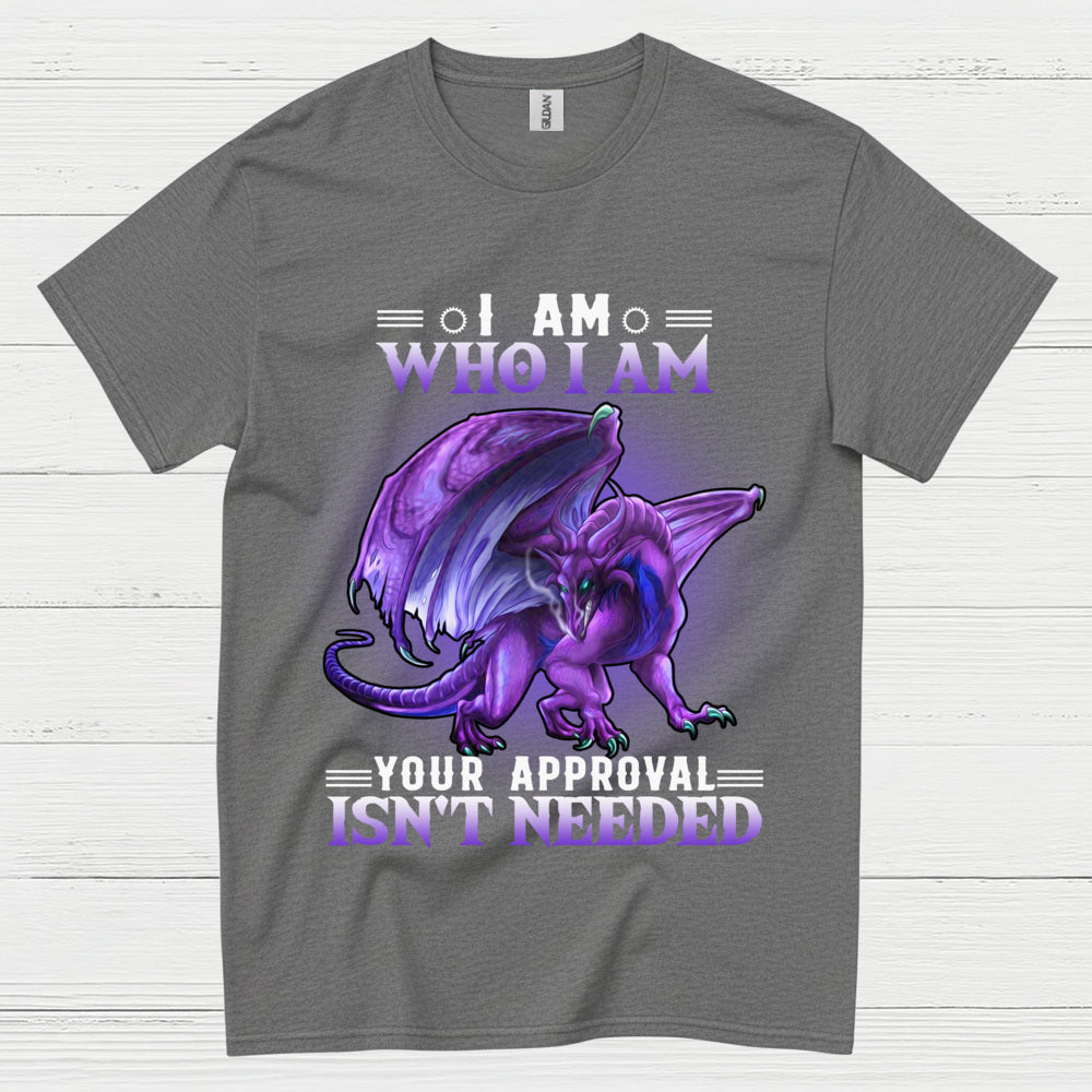 Purple Dragon Attitude T Shirt