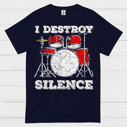 Silence Slayer Drum T Shirt