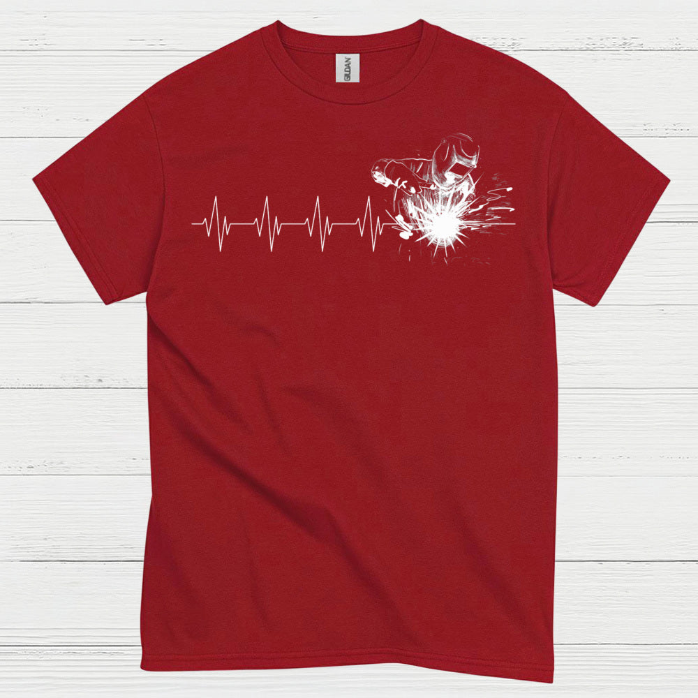 Heartbeat Welding Line T Shirt