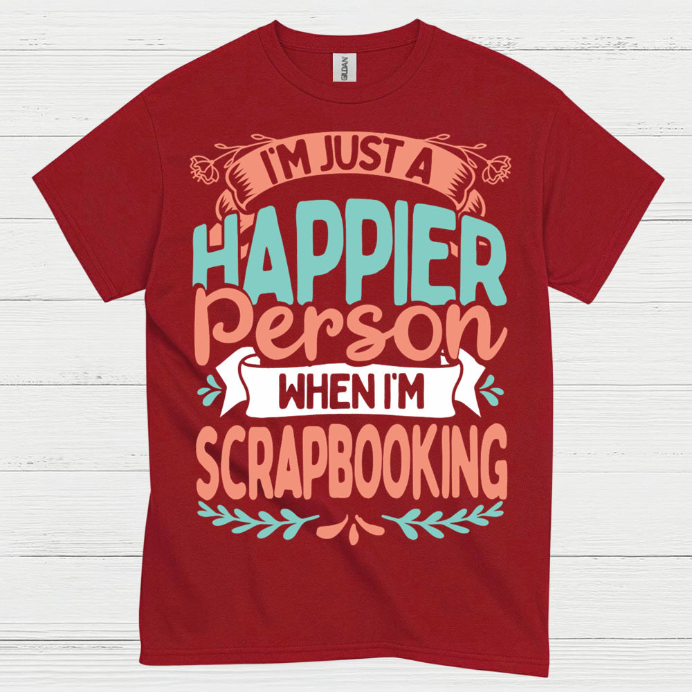 Happy Scrapbooking Lover Hobby Craft T Shirt