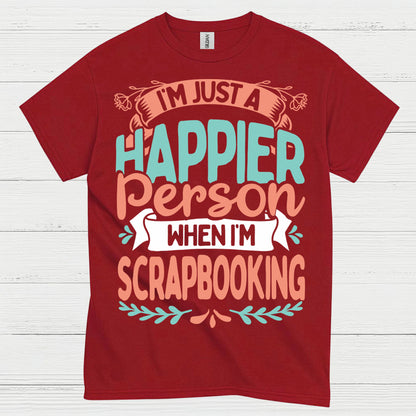 Happy Scrapbooking Lover Hobby Craft T Shirt