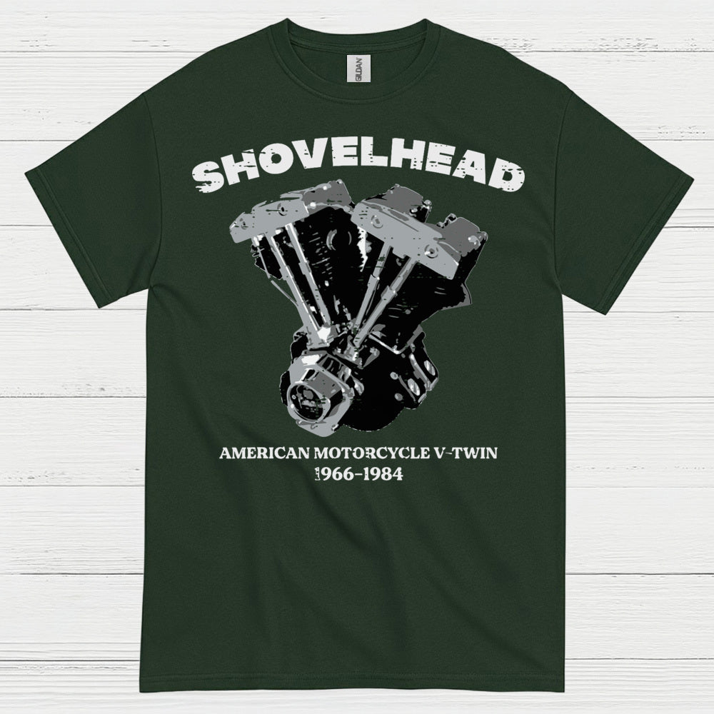 Shovelhead American Motorcycle V Twin T Shirt