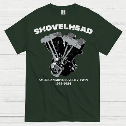 Shovelhead American Motorcycle V Twin T Shirt