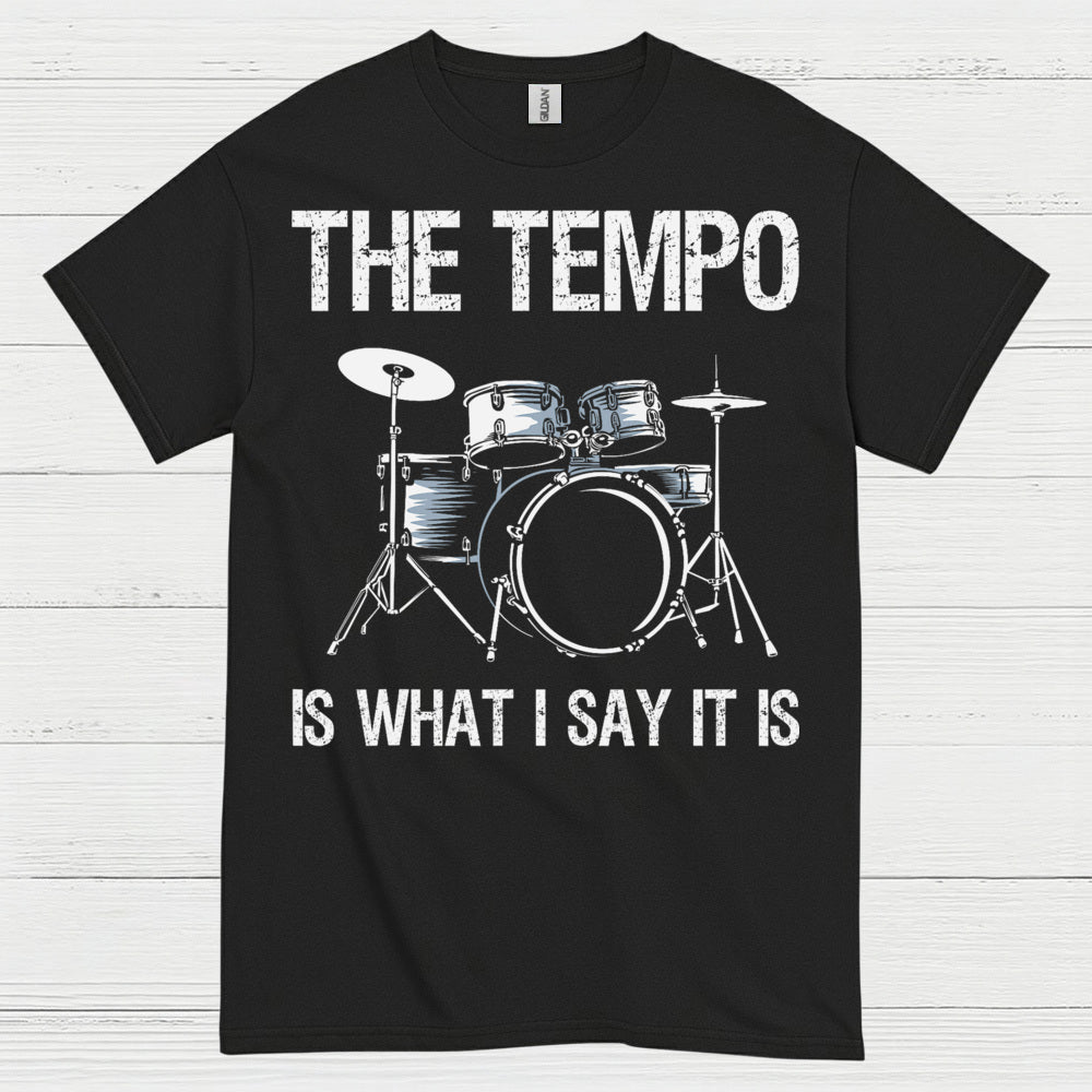 Tempo Boss Drummer T Shirt