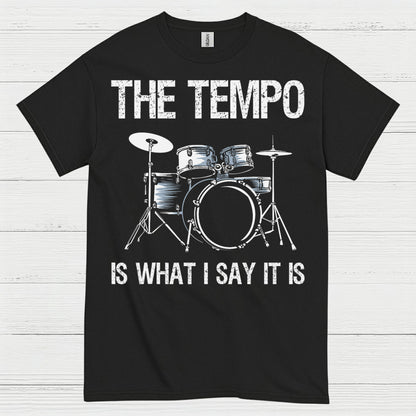 Tempo Boss Drummer T Shirt