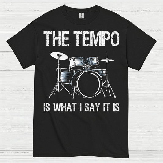 Tempo Boss Drummer T Shirt