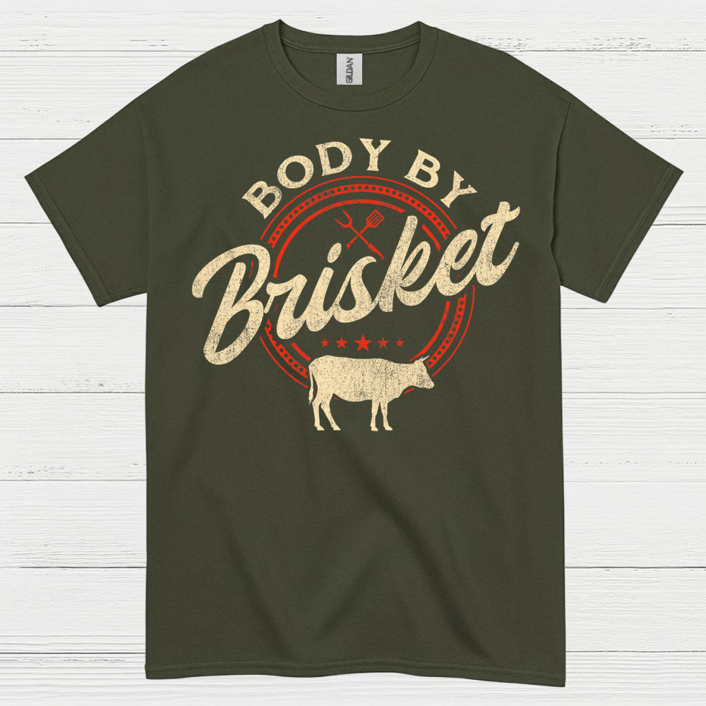 Body By Brisket BBQ T Shirt