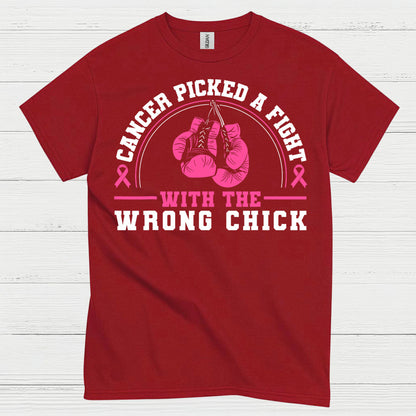 Cancer Picked The Wrong Chick T Shirt