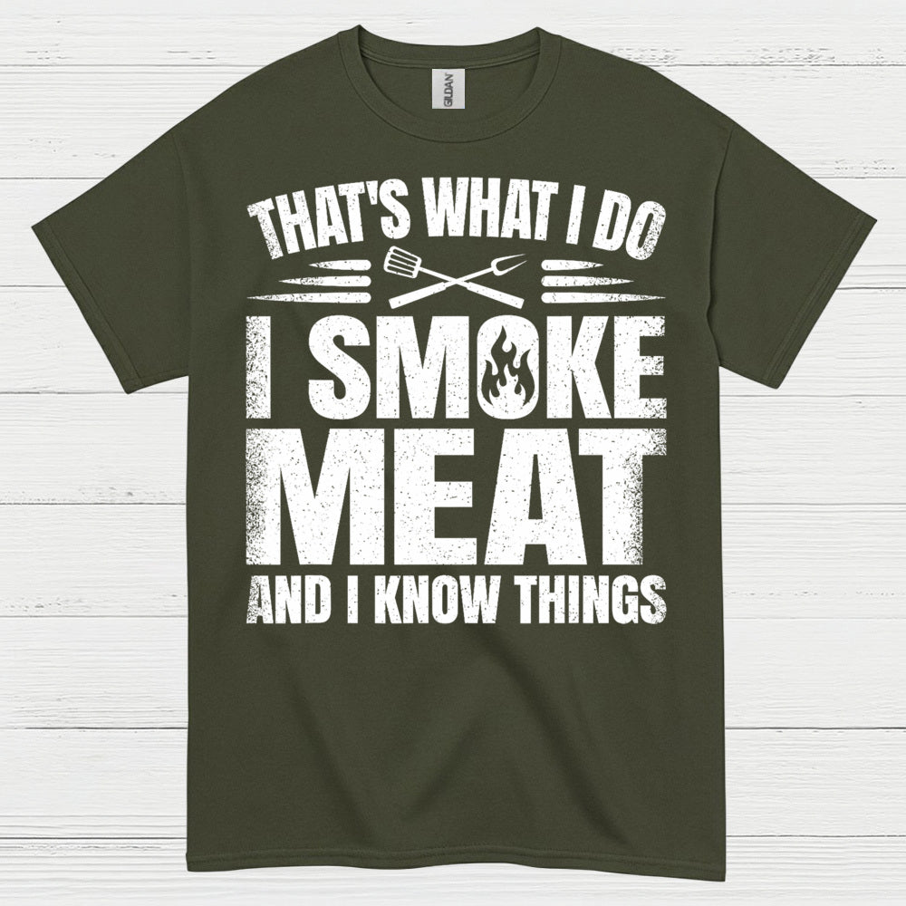 BBQ Master Smoke Meat T Shirt