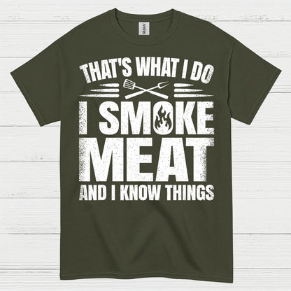 BBQ Master Smoke Meat T Shirt