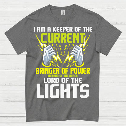 Keeper Of The Current Electrician T Shirt