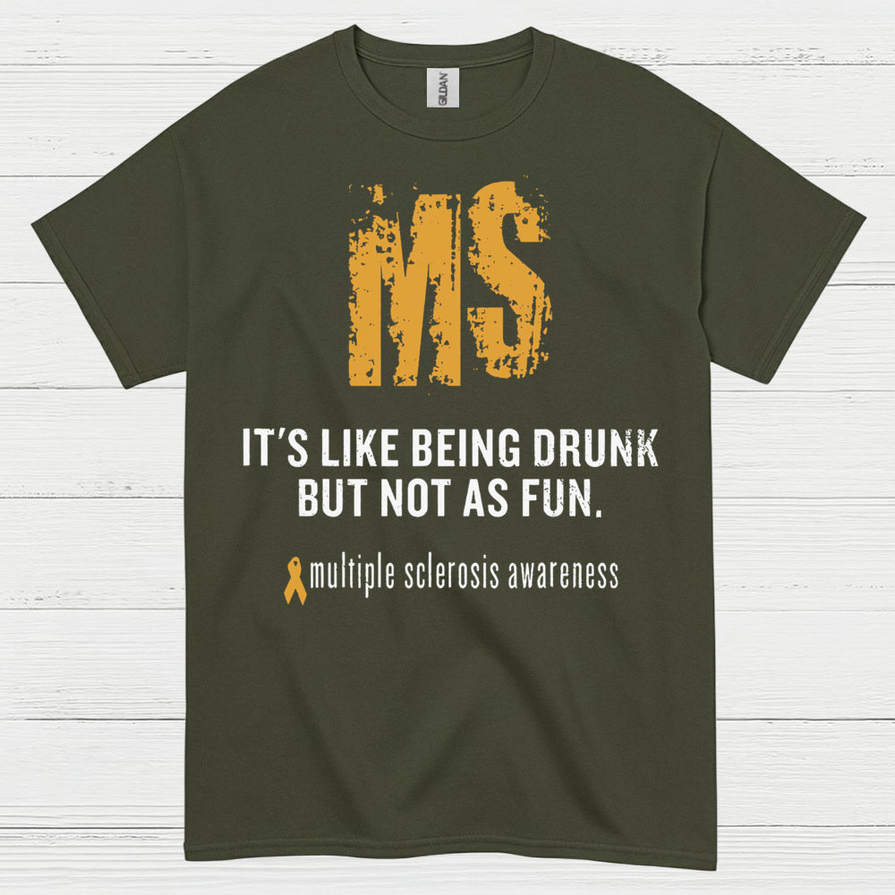 Multiple Sclerosis Awareness T Shirt