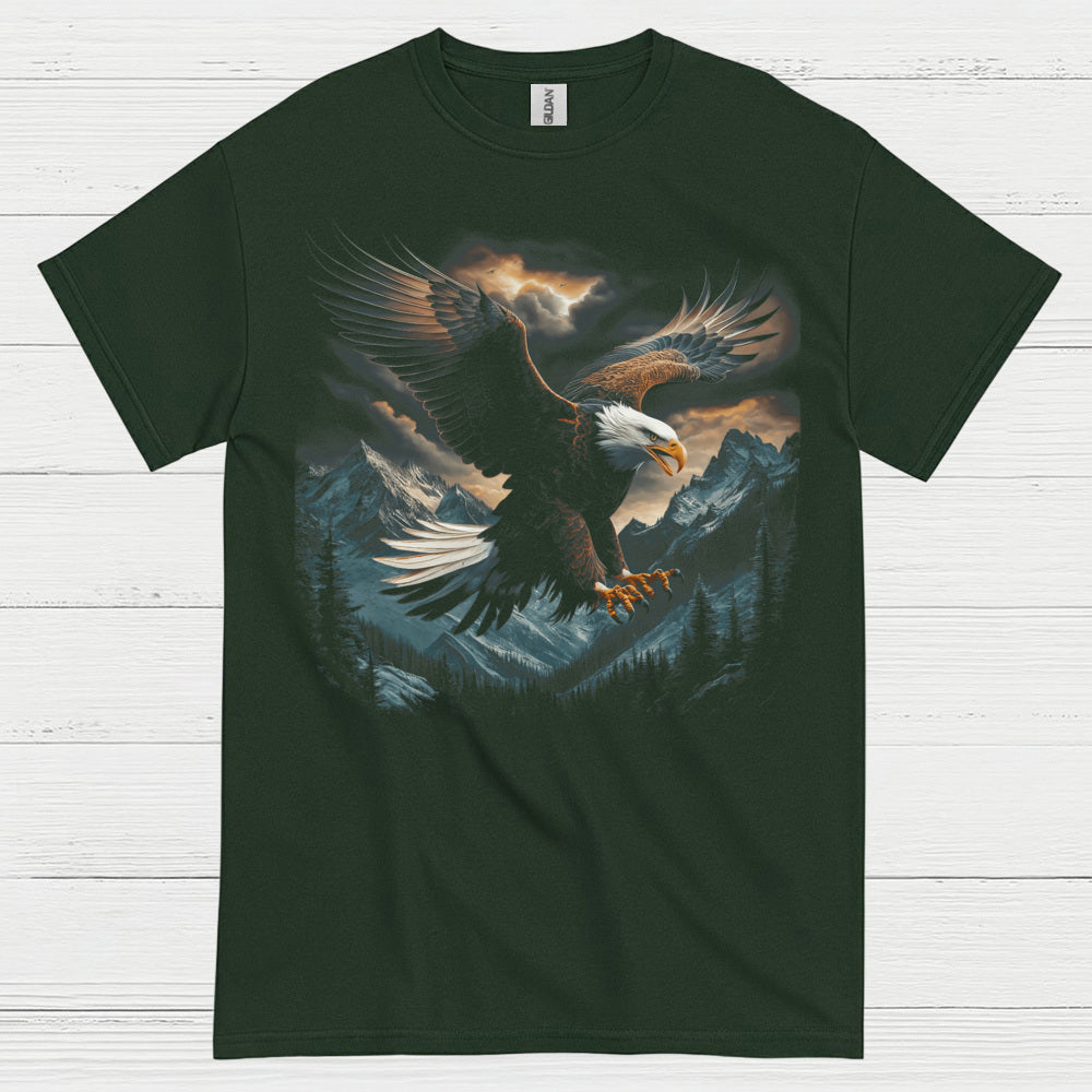 American Bald Eagle Freedom Pride Wilderness T Shirt