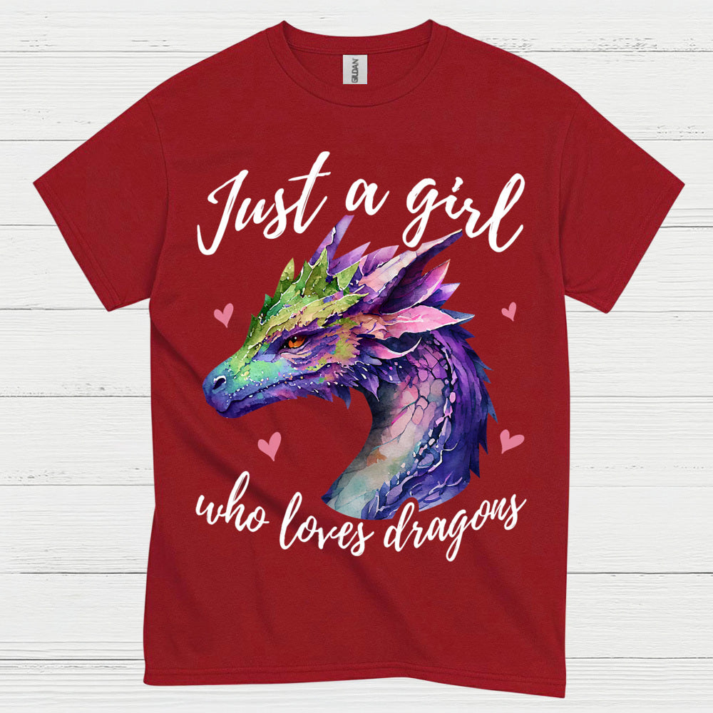 Dragon Lover Girl T Shirt